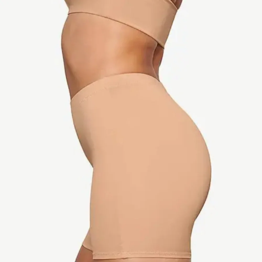 NWT SKIMS Recycled Swim Mid Waist Short Size 4X Ochre
